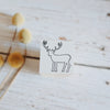 OSCOLABO rubber stamp - Deer line