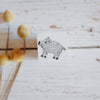 OSCOLABO rubber stamp - Shaggy wild boar