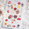 Suatelier sticker - vintage flower