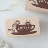 Pottering Cat Neko Hanko - Coffee cup