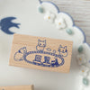 Pottering Cat Neko Hanko - Circulate