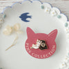 Pottering Cat Pin - Telephone
