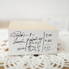 Lamp x Paperi Brocante - Original rubber stamp #3