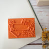 Nonnlala rubber stamp - Stationery label