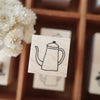 Necktie Rubber Stamp - Pot