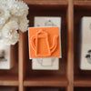 Necktie Rubber Stamp - Pot