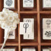 Necktie Rubber Stamp - Scissor