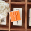 Necktie Rubber Stamp - Scissor
