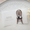 toi toi toi Handmade Accessories - Brooch Cat on Chair