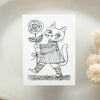 niconeco x Ryoko Ishii Collaboration Rubber Stamp - Sachiko