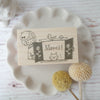 BOUS stamp - Merci from Window