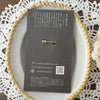 Naoko Nakajima Handmade Ceramic Brooch - forget-me-not