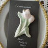 Naoko Nakajima Handmade Ceramic Brooch - Tulip (Pink)