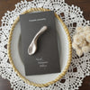 Naoko Nakajima Handmade Ceramic Brooch - Spoon Platinum