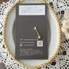 Naoko Nakajima Handmade Ceramic Brooch - Spoon Platinum