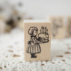 Krimgen rubber stamp - Happy Birthday