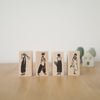 ma7stamp rubber stamp - Miss Fumiko