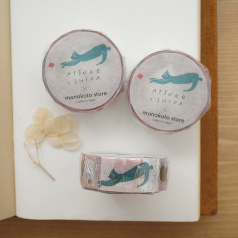 monokoto store masking tape - Cats [Atsuko Ishida]