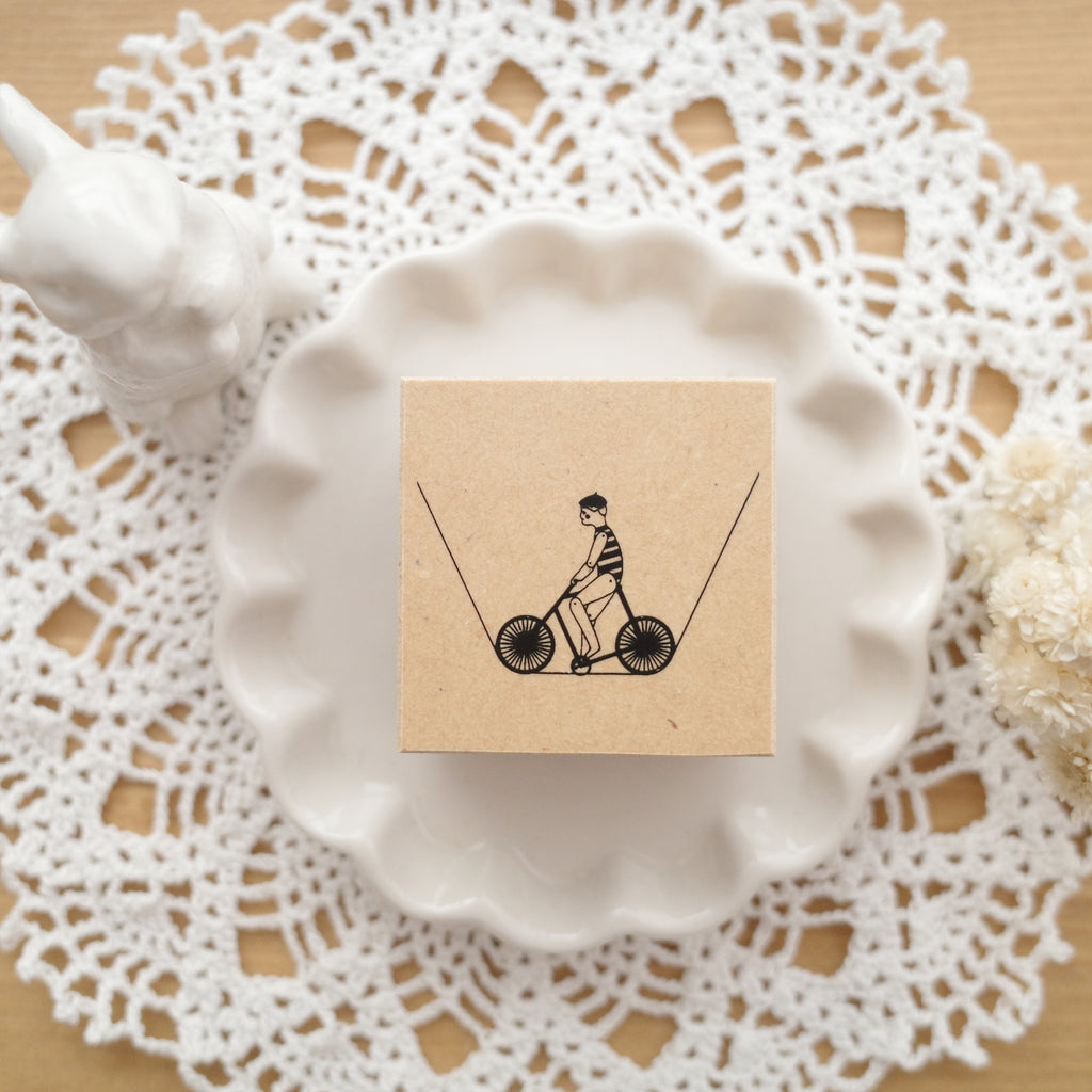 36 Sublo rubber stamp - Bicycle