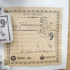 Mic Moc - 'Ephemera Coupon' Rubber Stamp