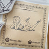 Mic Moc - 'Daydreaming Girl' Rubber Stamp