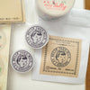 Mic Moc - Vintage Milk Cap Rubber Stamp 'Belle Farm'
