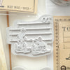 Mic Moc - 'Vintage Tricycles' Rubber Stamp