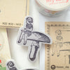 Mic Moc - 'Toadstool’ Mushroom Rubber Stamp