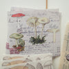 Mic Moc - Gummed Collage Sheets - GCS 007 'Mushroom Dreams'