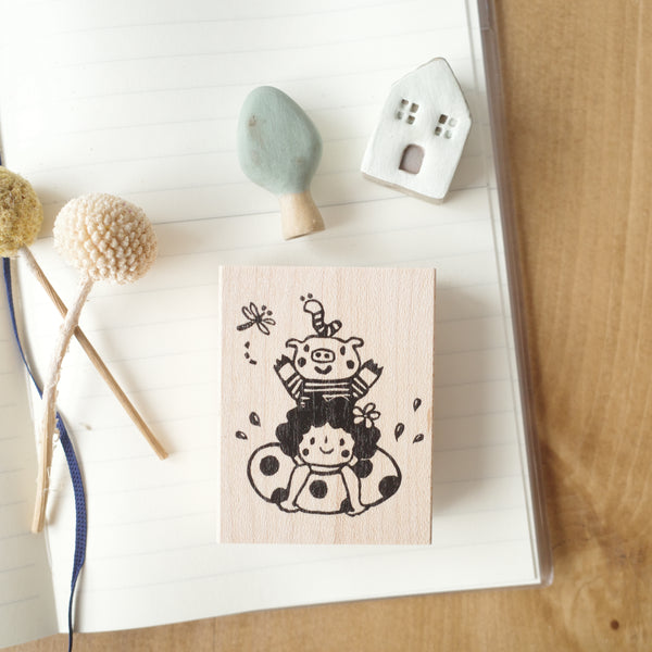 Hankodori stamp - Float Trio
