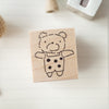 Hankodori stamp - Bear (Big)