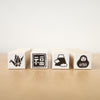Hankodori stamp - Mini New Year