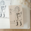 BOUS stamp - Merry Christmas Girl