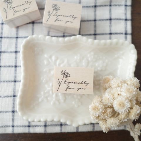 Hutte Paper Works Stamp - Aster/Especially For You
