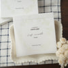 Hutte Paper Works Letterpress Memo Pad - Leaf Wreath
