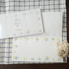 Hutte Paper Works Long Letterpress Memo Pad - Mimosa