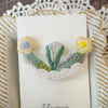itotsumugi Handmade Accessories - No.7 Flower Brooch
