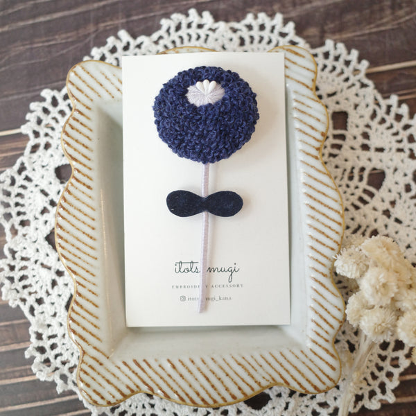 itotsumugi Handmade Accessories - No.15 Flower Brooch
