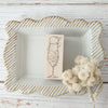 Nonnlala rubber stamp - Cream Soda