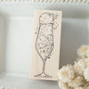 Nonnlala rubber stamp - Cream Soda