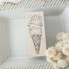 Nonnlala rubber stamp - Ice cream