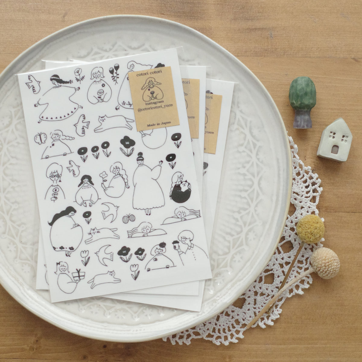 Cotori Cotori Sticker - 4– petit zakkaya