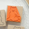 Cotori Cotori Rubber Stamp - Girl with bear