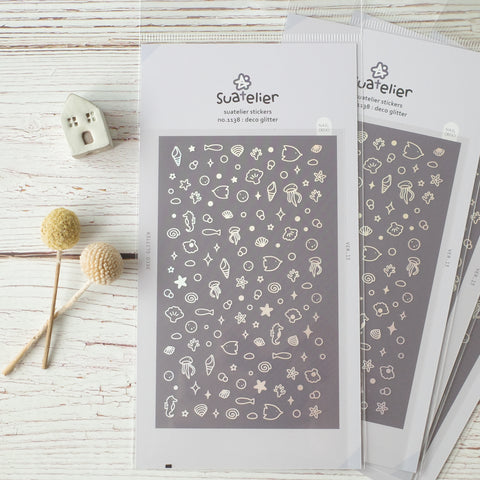 Suatelier sticker - deco glitter 1138