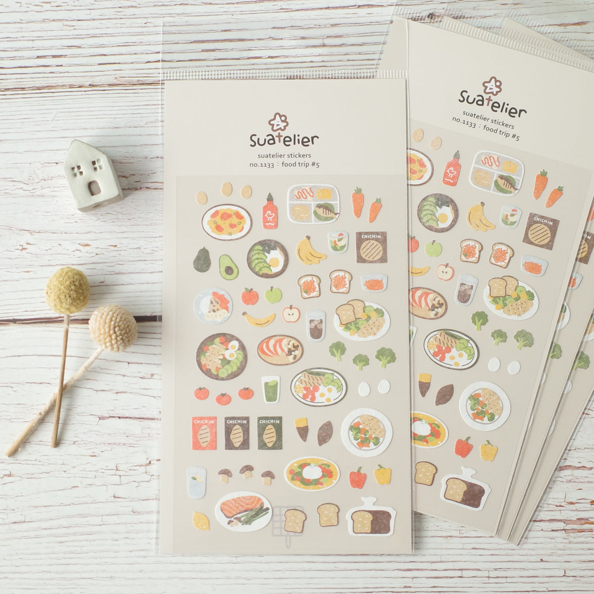 Suatelier sticker - food trip #5 1133 – petit zakkaya