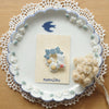 Nonojiko Handmade Accessories - Brooch Camomile & Bear (16)