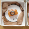 Ma*LuLu Handmade Accessories - Leather Brooch Mini Camera