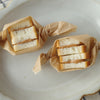 Rye handmade accessories - miniature brooch - Peanut butter sandwich