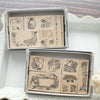 Stamp Marche rubber stamp - Animals set