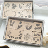 Stamp Marche rubber stamp - Flower set